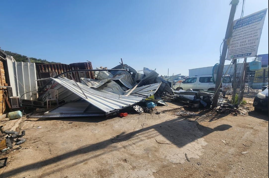 כוחות הכיבוש הרסו שלושה בתי עסק בברטעה שבצפון הגדה