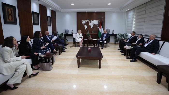 ראש הממשלה דן בסוגית הסיוע לפלסטין עם נציגות הבנק העולמי 