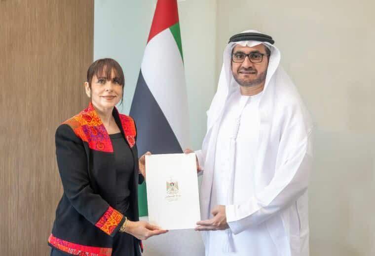 שגרירת פלסטין באמירויות החלה בתפקידה הרשמי