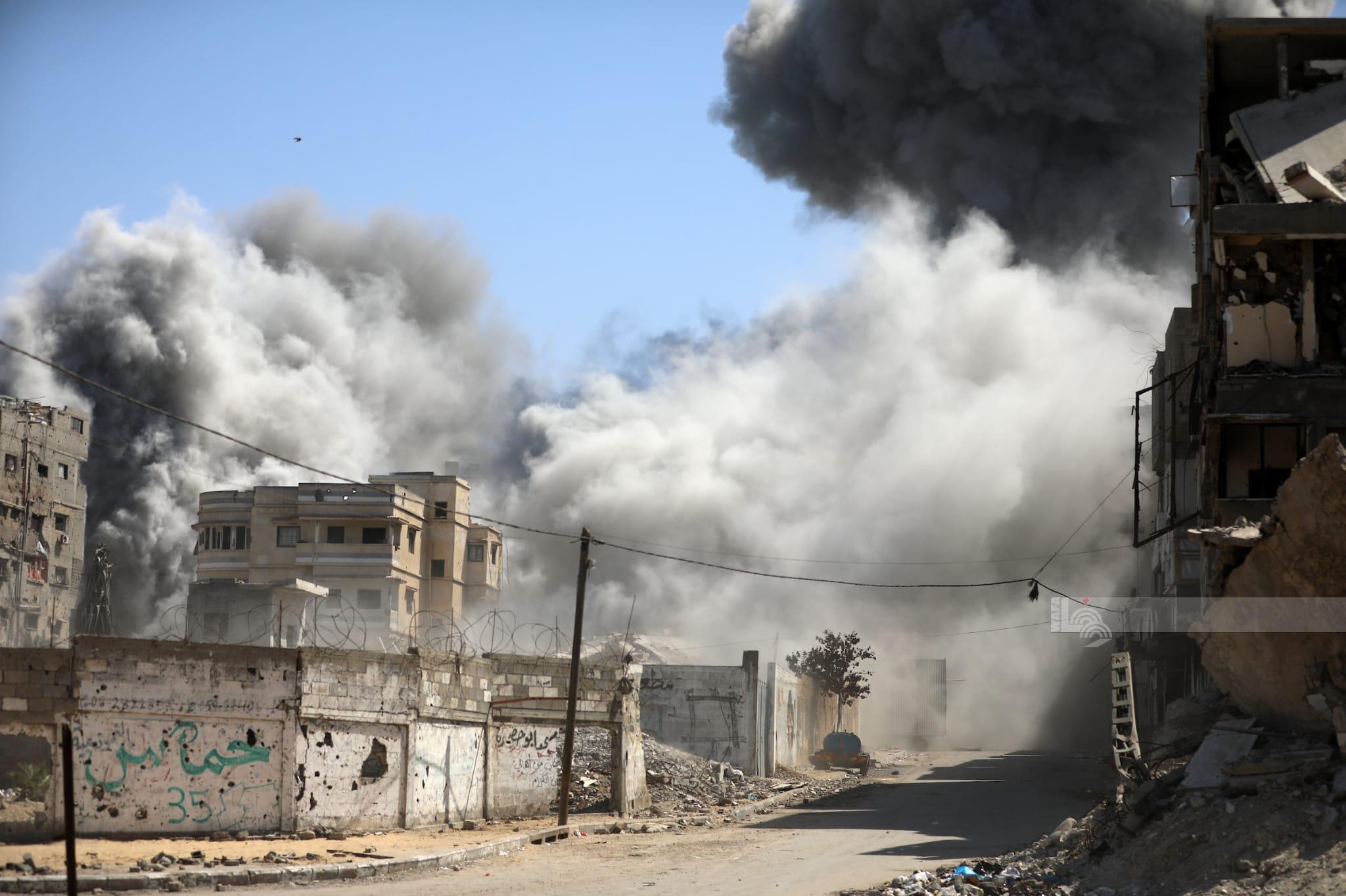 הכיבוש ממשיך בהפרות ברצועת עזה ומגביר את פיצוץ המבנים בחאן יונס