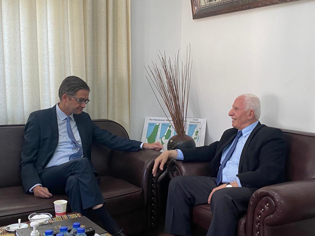 גרמניה תומכת בפיוס הפלסטיני