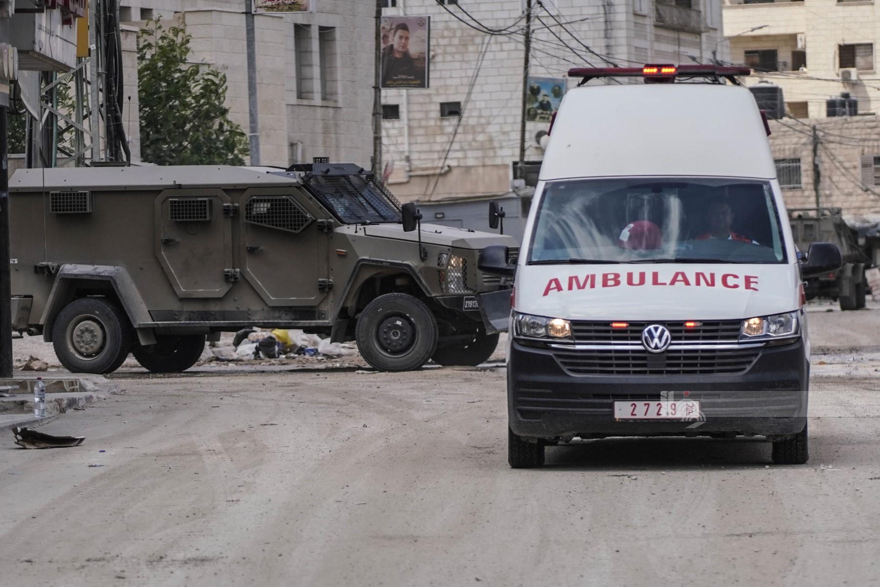 כוחות הכיבוש עיכבו צוות אמבולנס בג'נין והכו את אנשיו