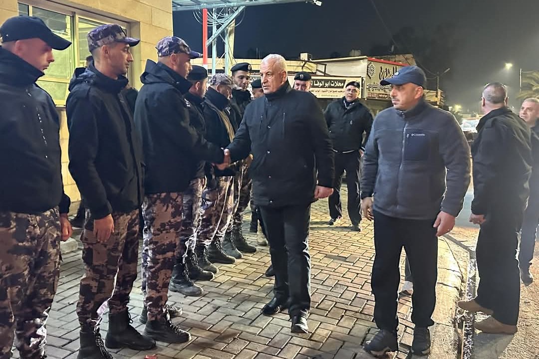 שר הפנים ביקר את צוותי ההגנה האזרחית בג'נין ועקב אחר פעילותם