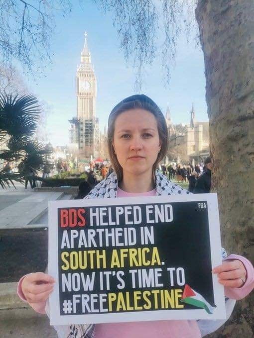 תנועת החרם שיחררה דרום אפריקה מהאפרטהייד והגיע הזמן שתשוחרר פלסטין מהאפרטהייד