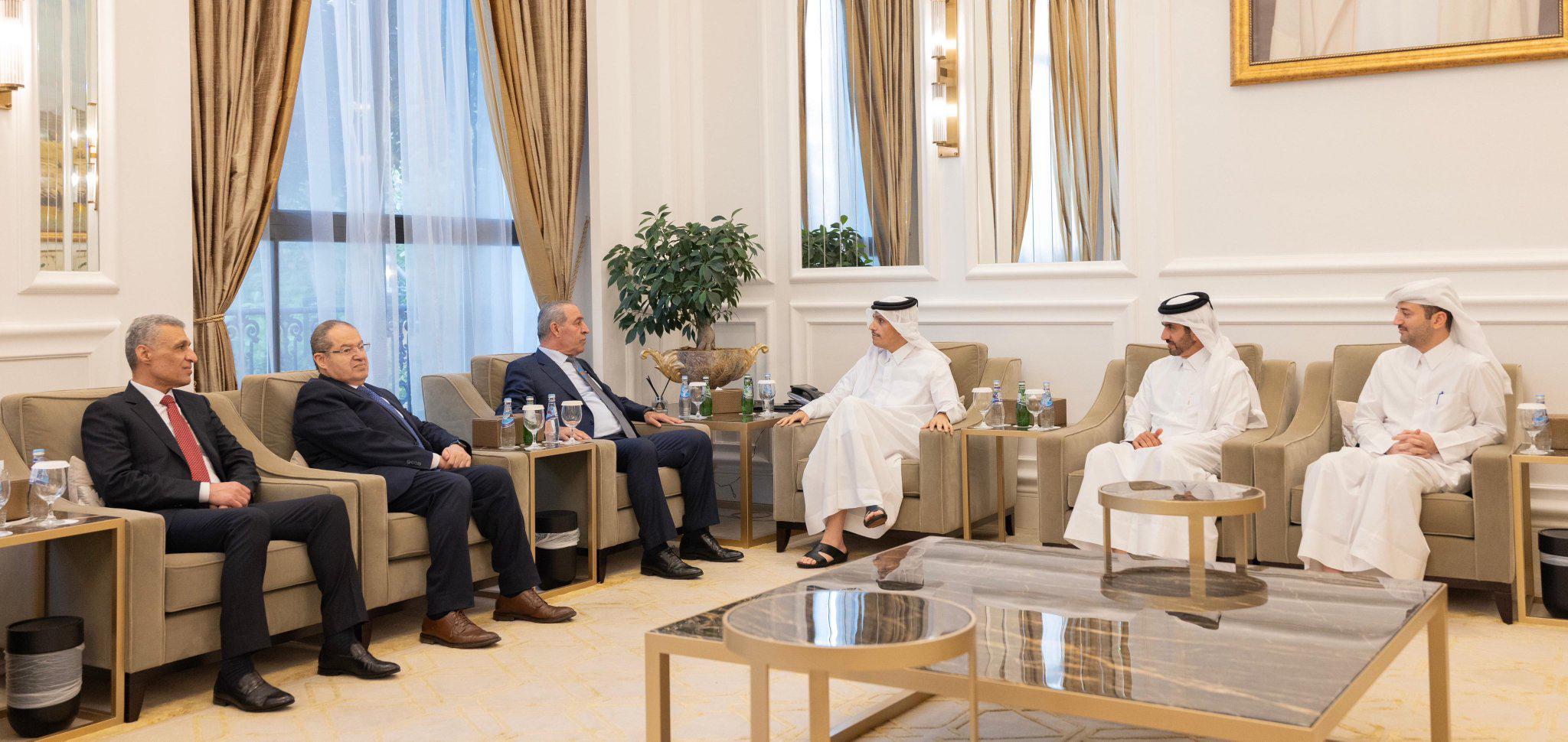 חוסיין א־שיח' בקטאר: דרישה לנסיגת כוחות הכיבוש מעזה וקריאה לתהליך מדיני