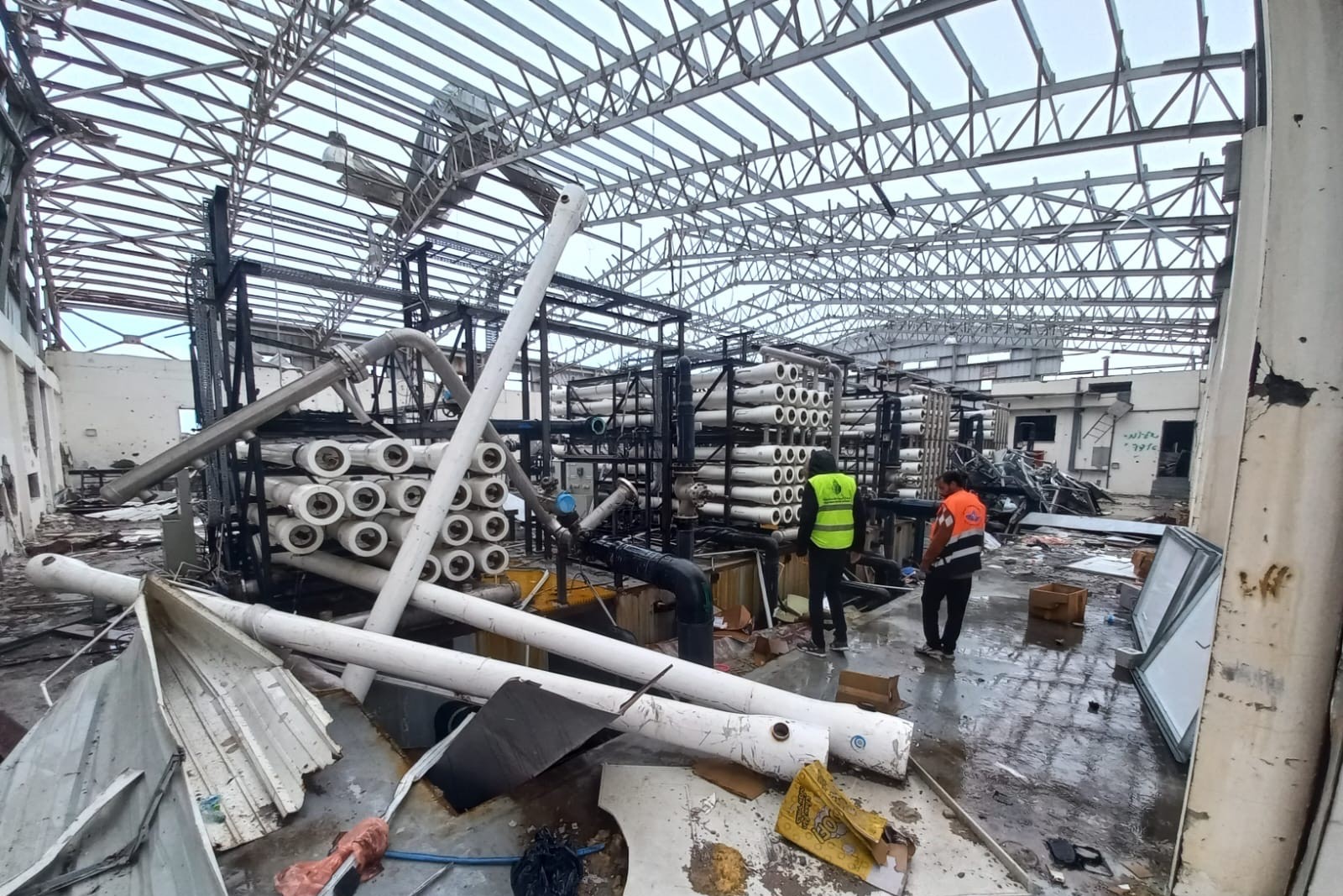 רשות המים: מתקפת הכיבוש פגעה אנושות במערכת המים בצפון עזה