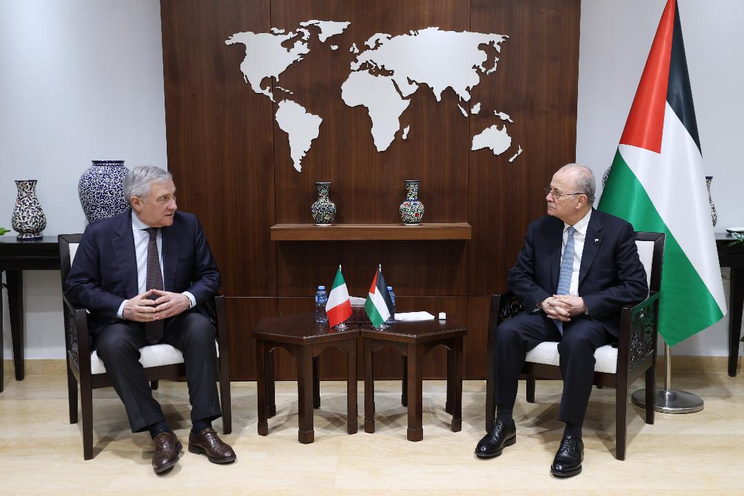 ראש הממשלה דן בתמיכה במאמצי הסיוע והשיקום בעזה עם שר החוץ האיטלקי