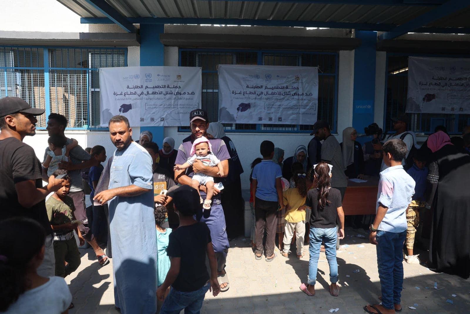 שר הבריאות הפלסטיני: תחילת השלב השלישי של סבב החיסונים השני נגד פוליו בעזה