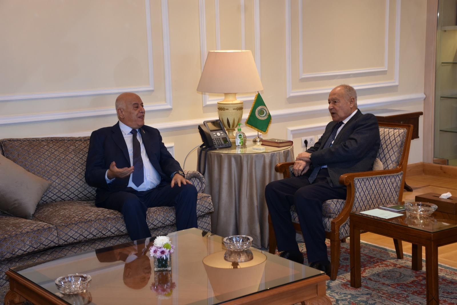 א-רג’וב הציג לאבו אל-רייט את ההתפתחויות בזירה הפלסטינית