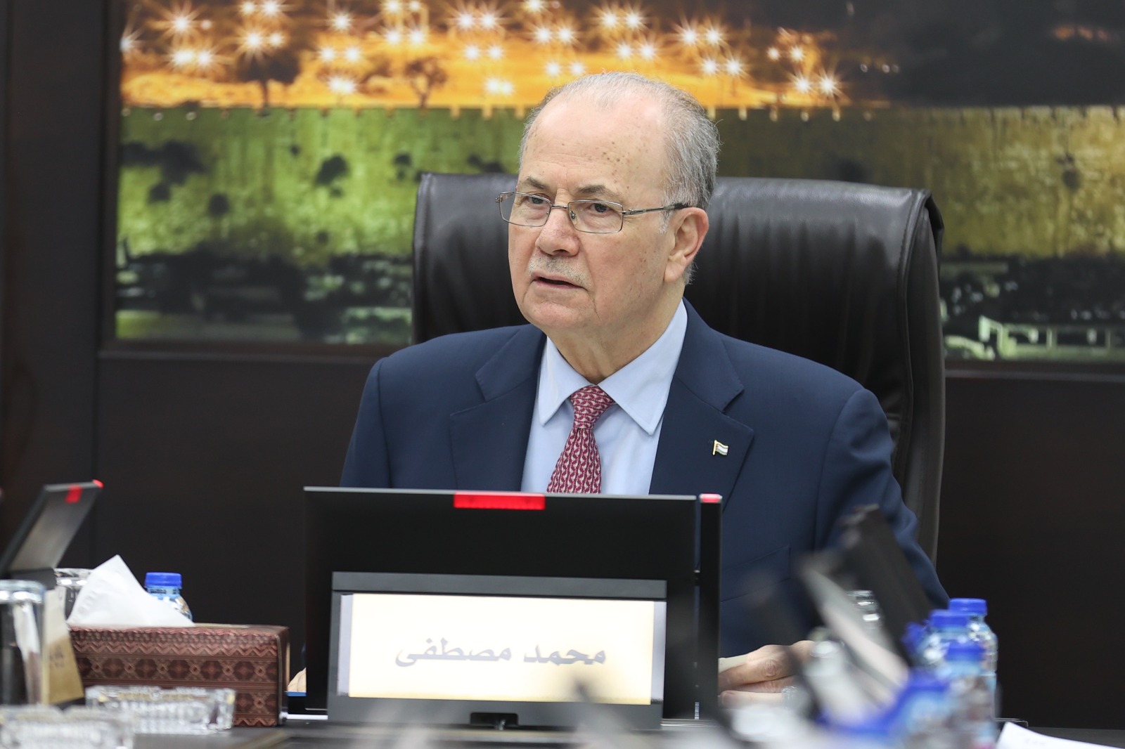 ראש הממשלה מוחמד מוסטפא מוביל מהלך דיפלומטי להעמקת המעורבות הפלסטינית באירופה