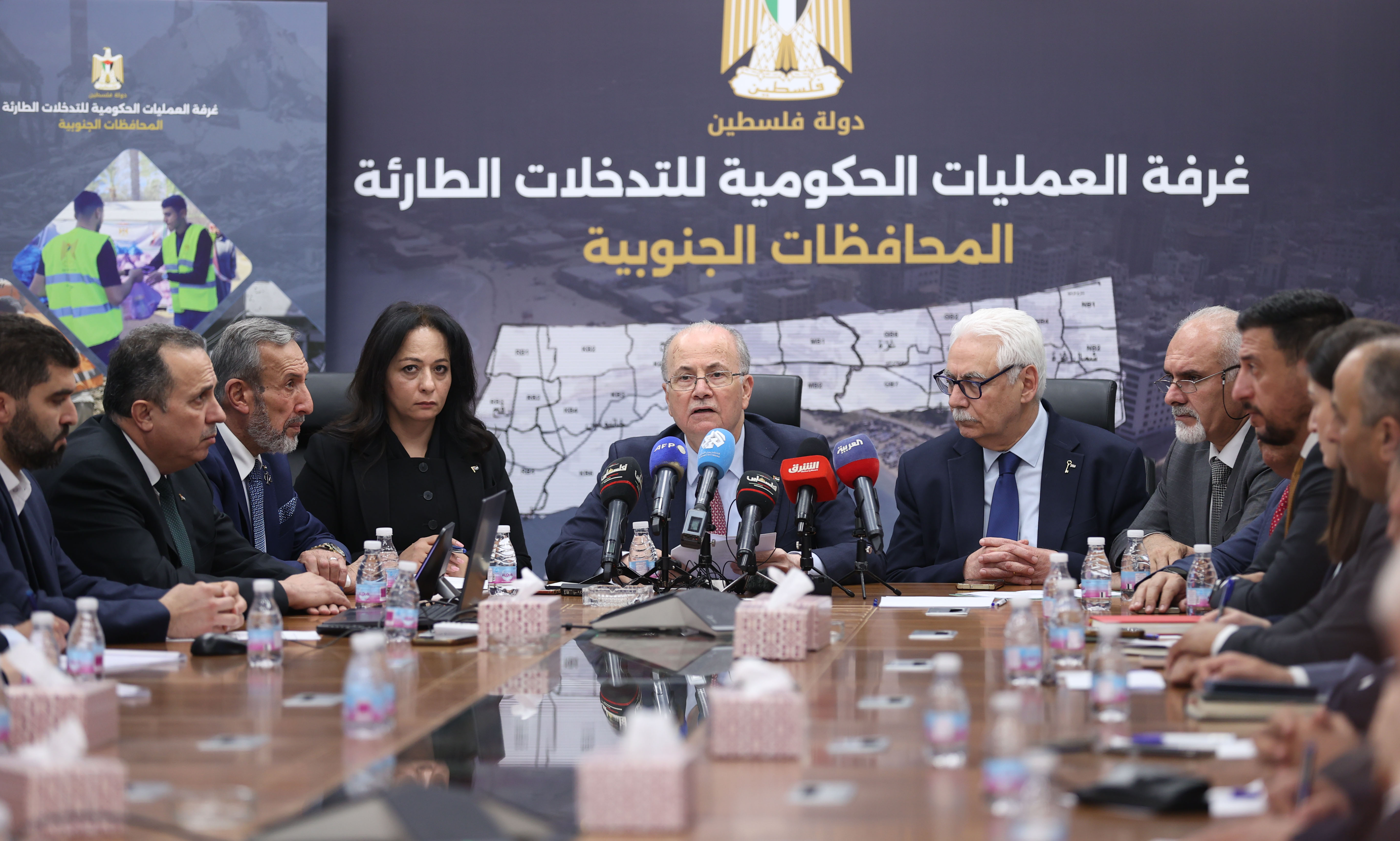 ראש הממשלה מוחמד מוסטפא הכריז: עזה היא אזור מוכה רעב וקרא להתערבות מיידית של מועצת הביטחון