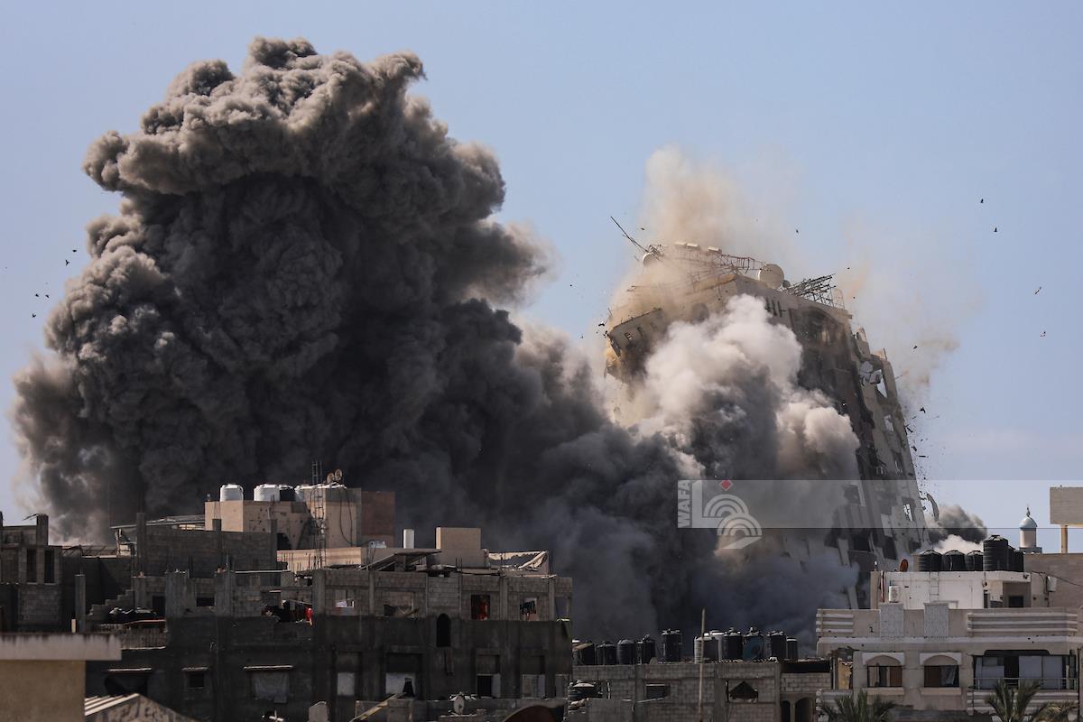 פצועים בתקיפות כוחות הכיבוש בעיר עזה ובמרכז הרצועה