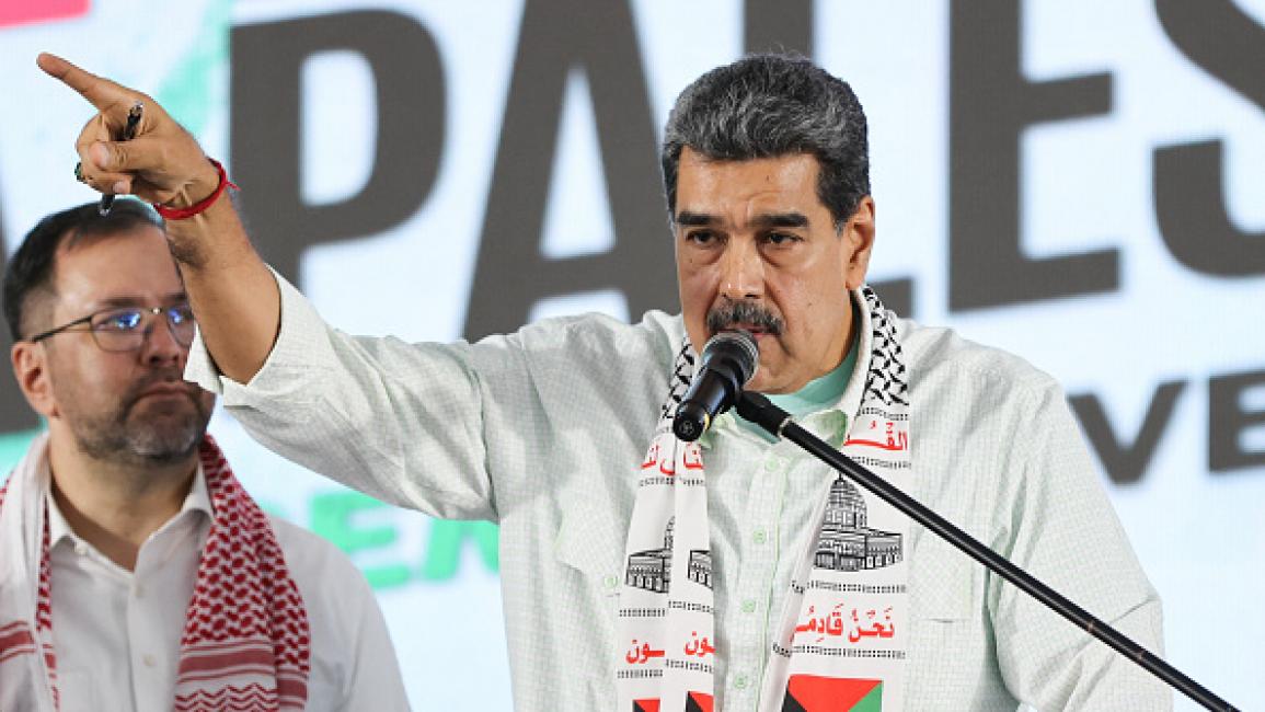 נשיא ונצואלה: "הסוגיה הפלסטינית היא הצודקת ביותר לאנושות"