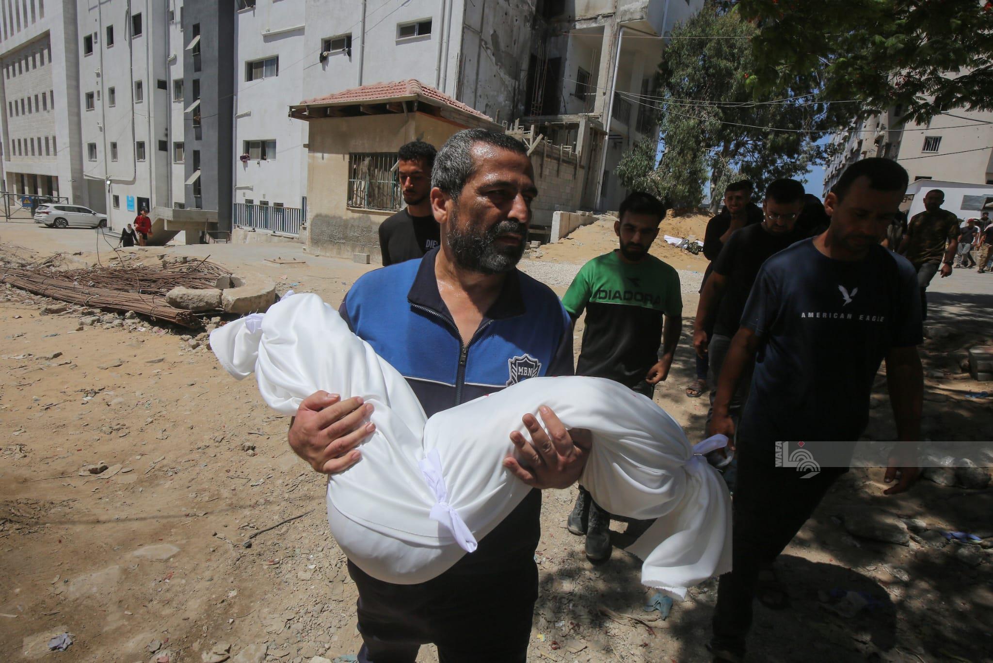 חמישה פלסטינים נהרגו בתקיפת כוחות הכיבוש במזרח עזה