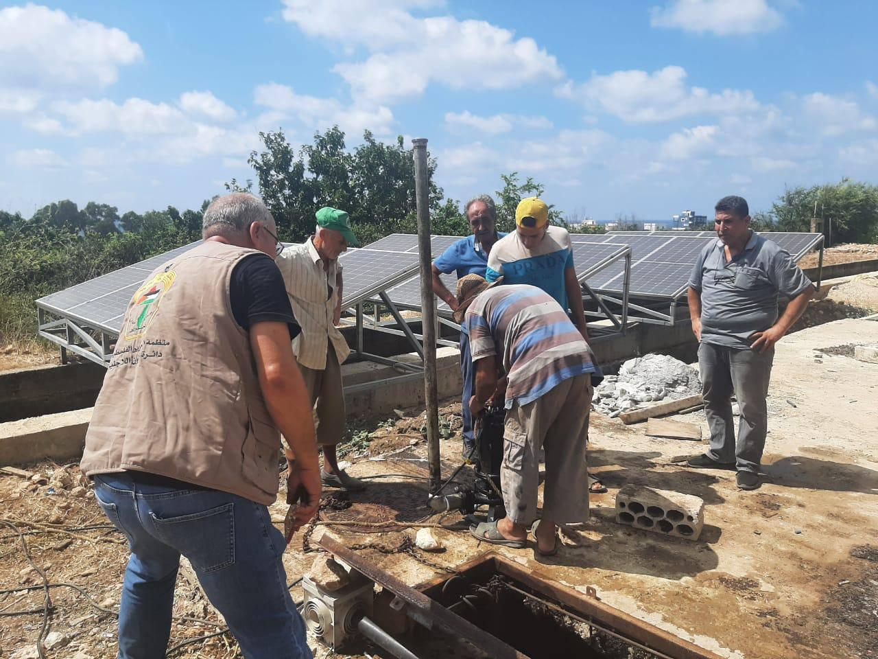 בהנחיית הנשיא עבאס: חבילת פרויקטים משפרת את תנאי החיים של הפליטים הפלסטינים בלבנון
