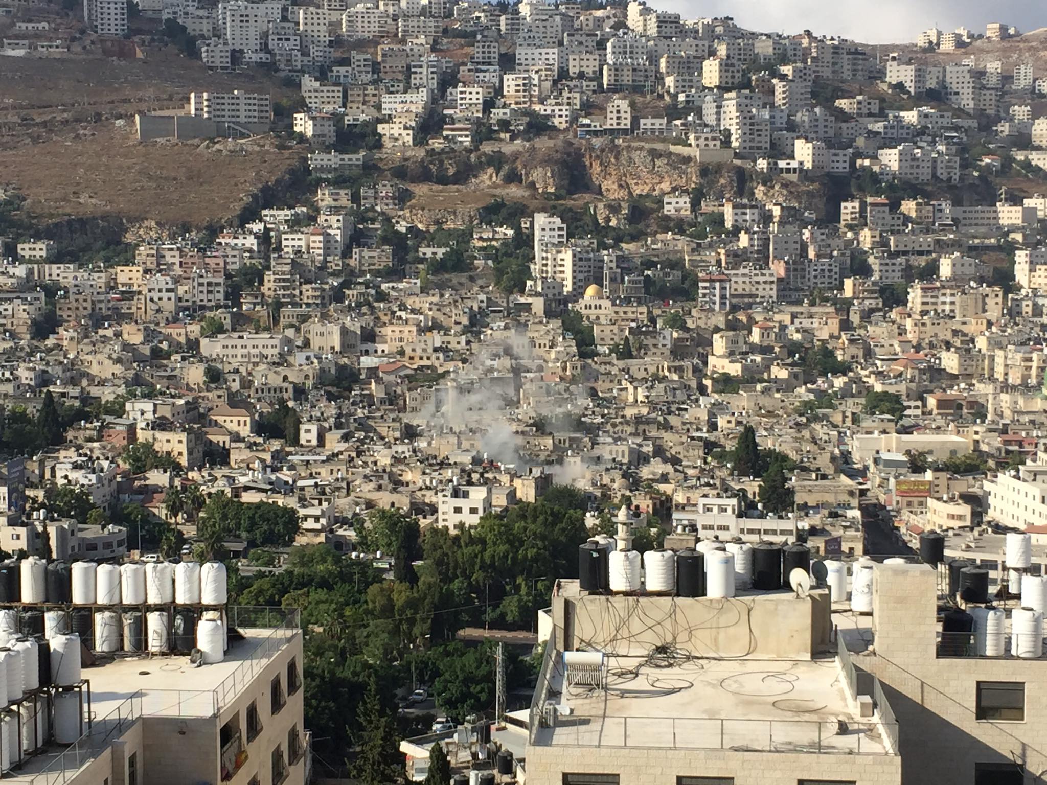 30 פצועים ארבעה באורח אנוש וקשה בפשיטת כוחות הבטחון על העיר שכם.