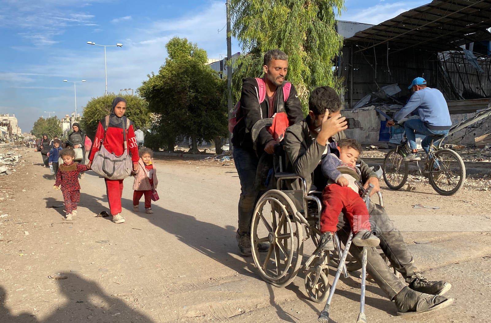 הכיבוש כופה על אזרחים להתפנות בכפייה מאזורים בצפון רצועת עזה