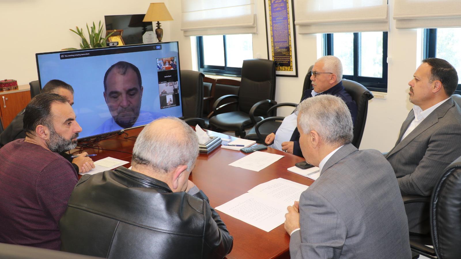 משרד החינוך הפלסטיני דן עם גורמים בינלאומיים במצב מערכת החינוך ובסדרי העדיפויות לפיתוחה