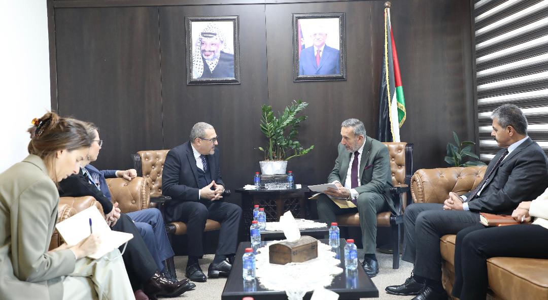 שר המשפטים דן עם בכיר באו״ם במצב המדיני וההומניטרי בשטח הפלסטיני הכבוש