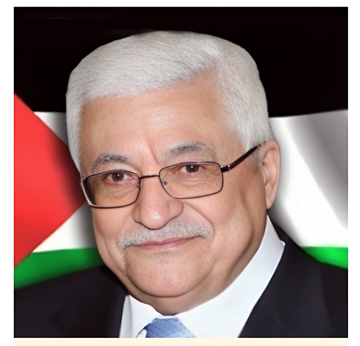 הנשיא עבאס ספד לאמיר האב של קטאר, השייח' חמד בן ח'ליפה אאל ת'אני