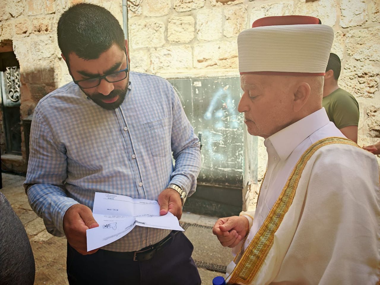 הכיבוש הורה על הרחקת המופתי של ירושלים מהמסגד אל-אקצא לשבוע