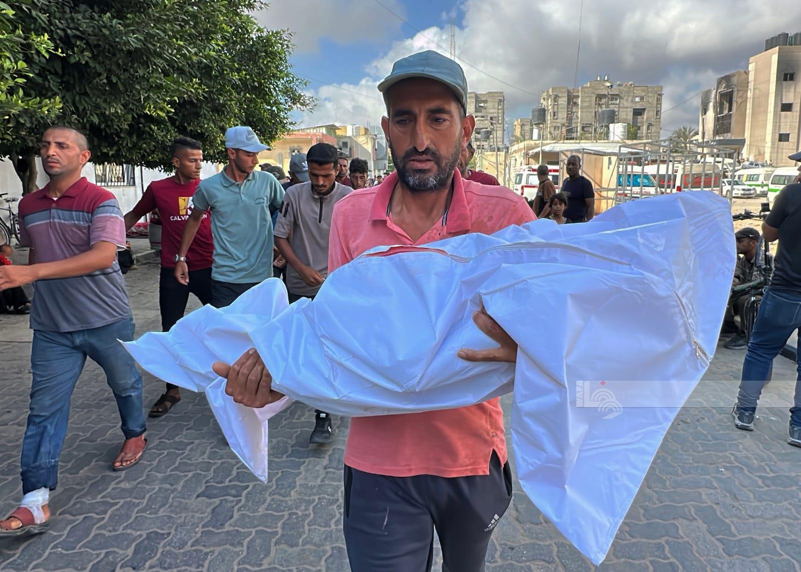 14 הרוגים בהפצצת כוחות הכיבוש על שני בתים בג'באליא ובשכונת א-תופח ברצועת עזה