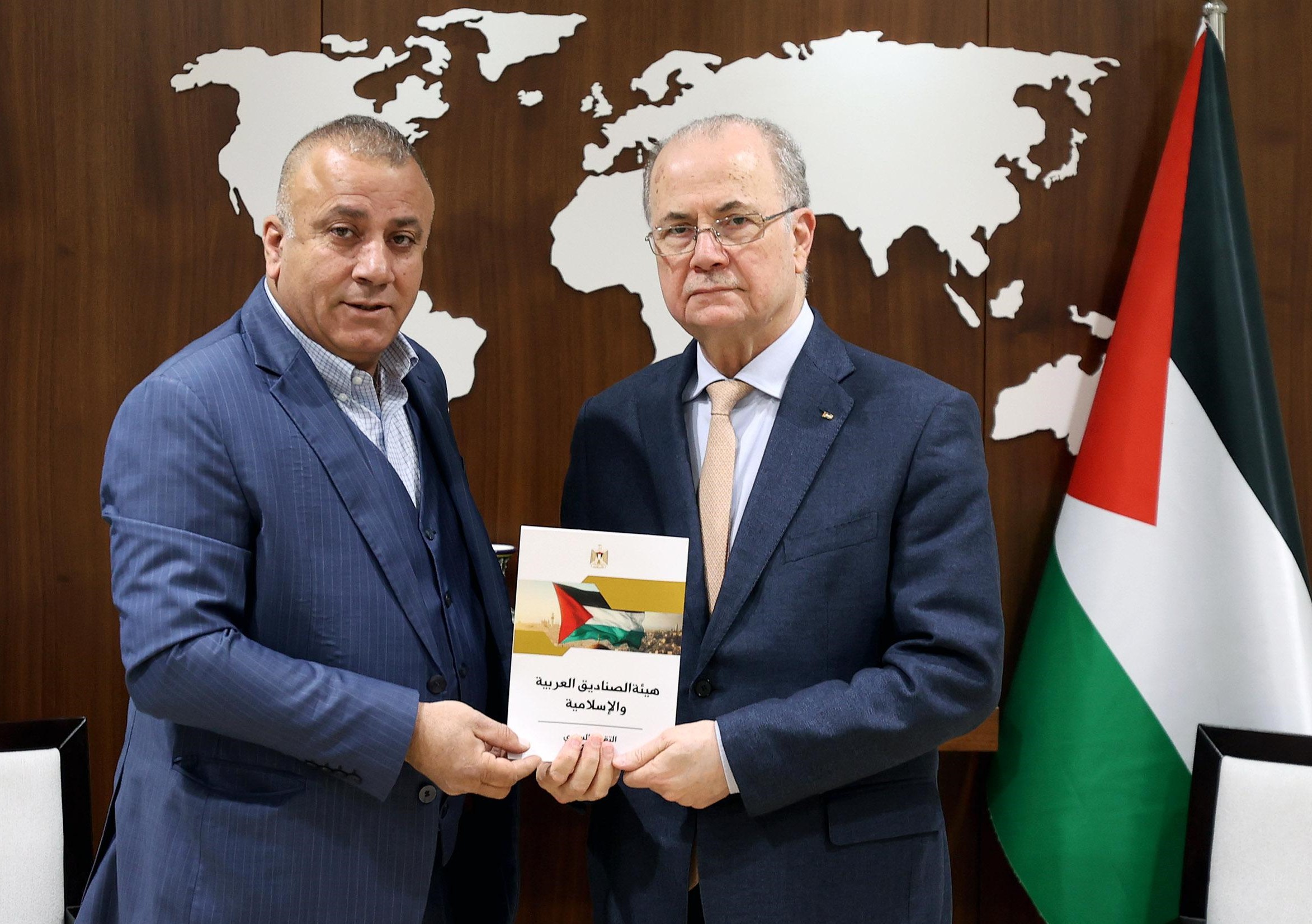 ראש הממשלה קיבל את הדו"ח השנתי על פרויקטים והתערבויות חירום של הקרנות הערביות והאסלאמיות