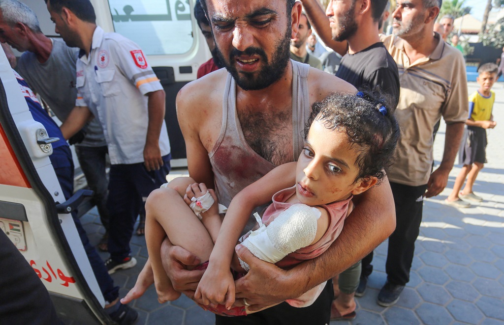 ארבעה פלסטינים נהרגו בתקיפה אווירית על דירה בח'אן יונס