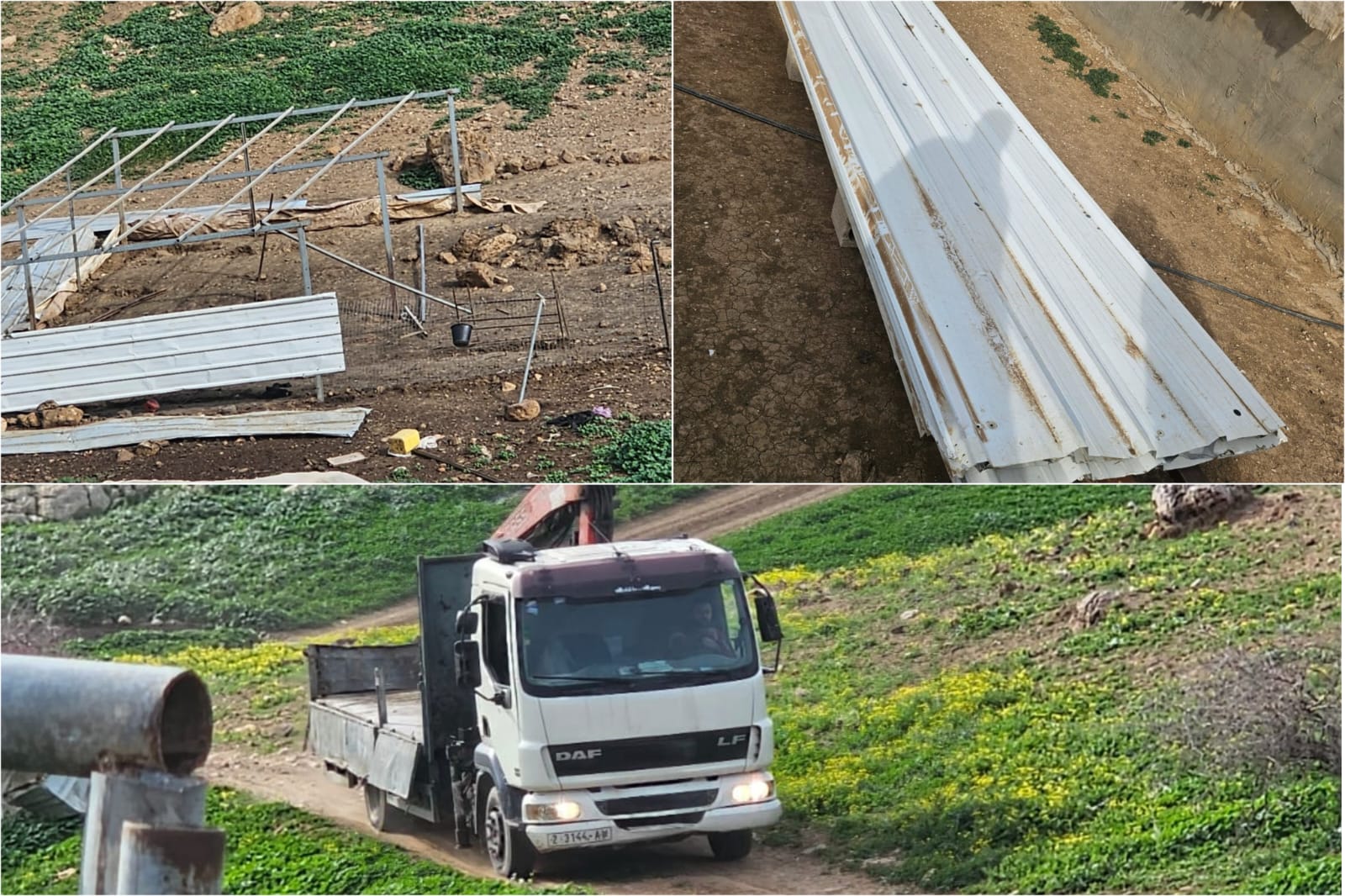 מתנחלים דוחקים החוצה: שבע משפחות פלסטיניות מפרקות את מגוריהן במקבץ אל־מיתה בבקעת הירדן