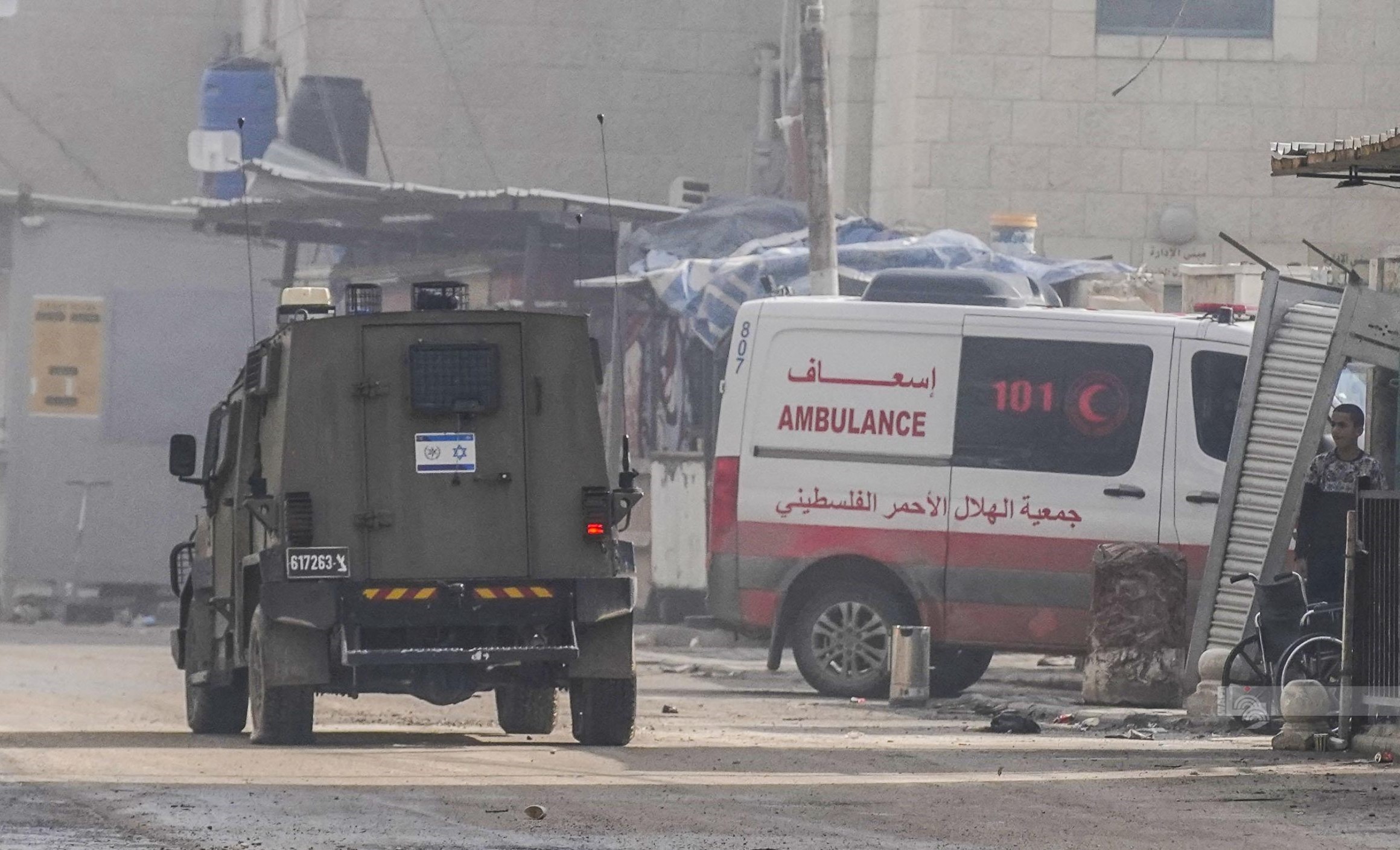 פצוע מירי כוחות הכיבוש במחנה טולכרם