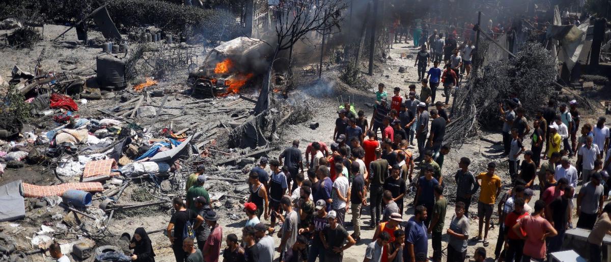 כוחות הכיבוש הרגו 40 בני אדם, כולל ילדים ונשים, במואסי ח'אן יונס