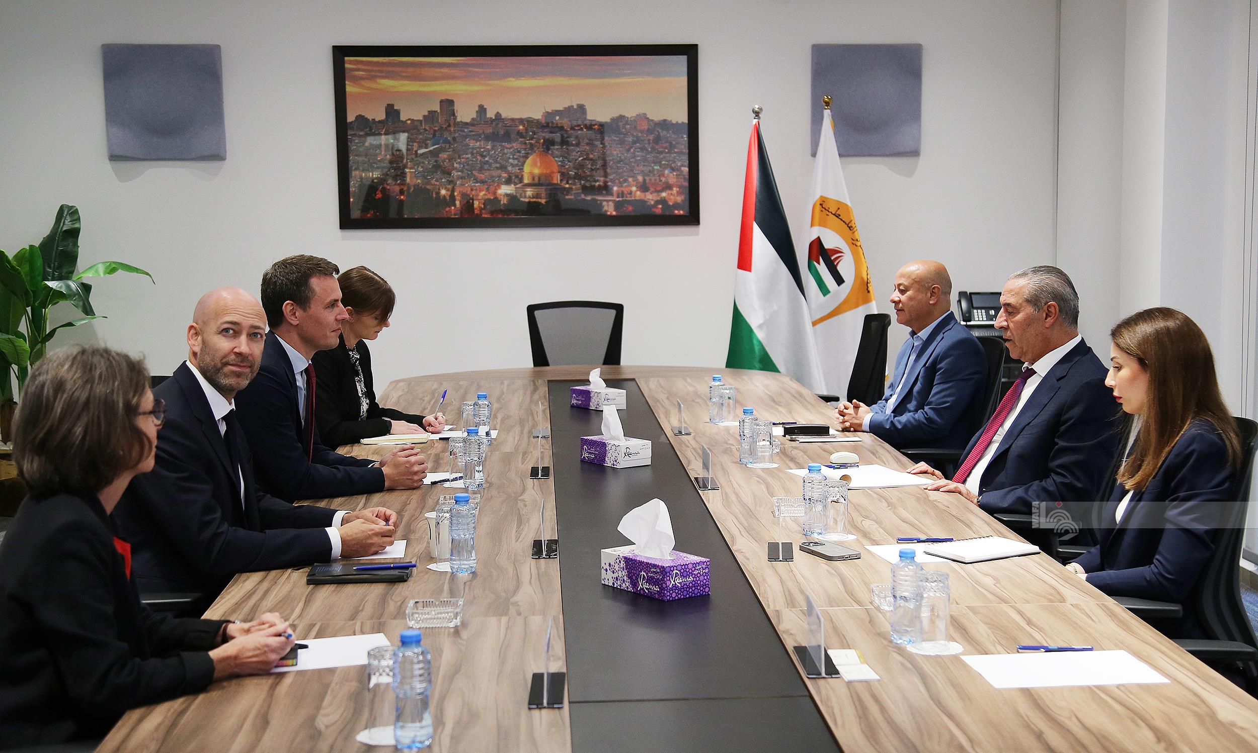 א־שייח נפגש עם משלחת אירופית: "העדיפות העליונה – הפסקת אש מיידית בעזה ובלימת מתקפות המתנחלים בגדה"