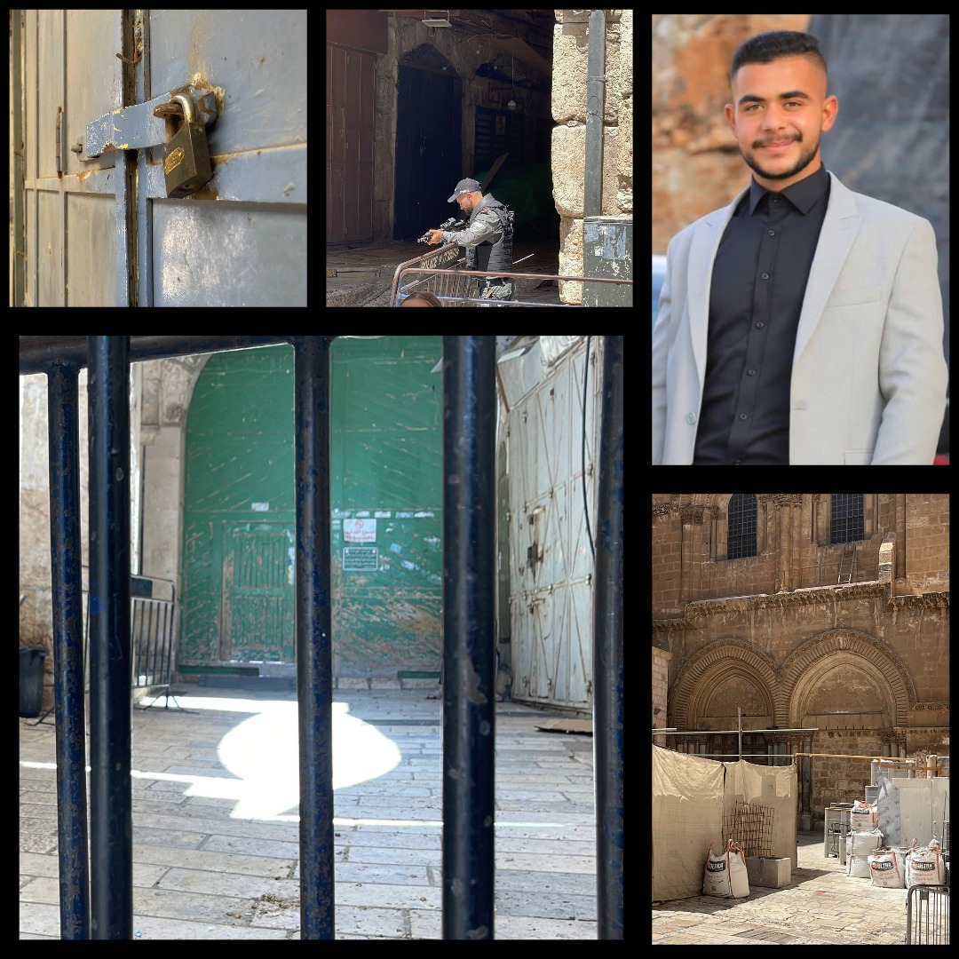 היום השישי לסגר: כוחות הכיבוש סוגרים את אל-אקצא וכנסיית הקבר, מסלימים את הפשיטות ומבודדים את ירושלים