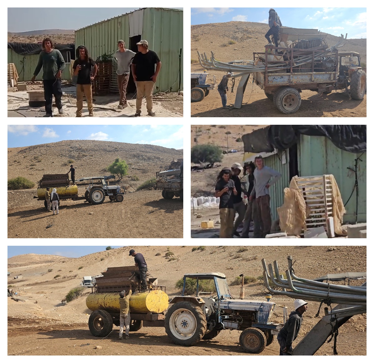 פינוי בכפייה: תושבי אום אל-ג'מאל בגורלות נאלצים לעזוב את בתיהם