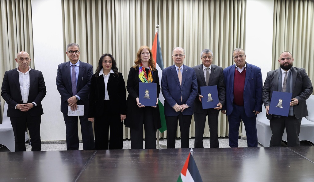 מזכר הבנות ראשון מסוגו לשיקום עזה: תוכנית בשווי 80 מיליון דולר נחתמה ברמאללה