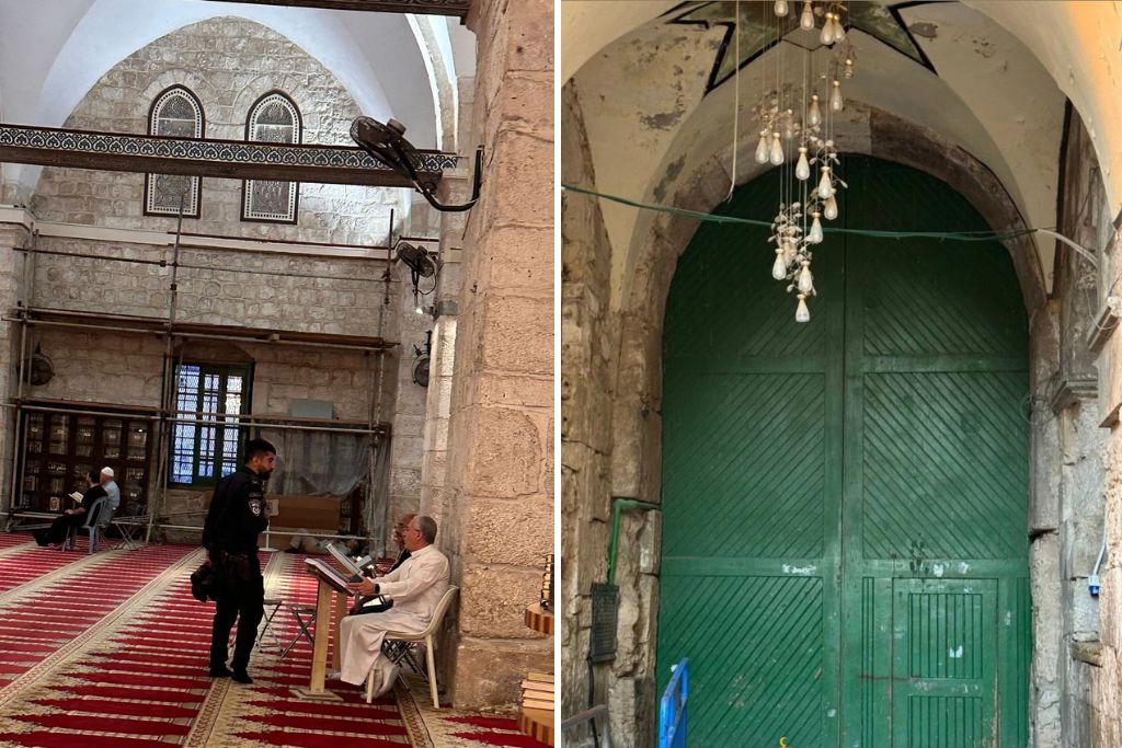 כוחות הכיבוש סגרו את שערי מסגד אלאקצא והטילו סגר הרמטי על הגדה