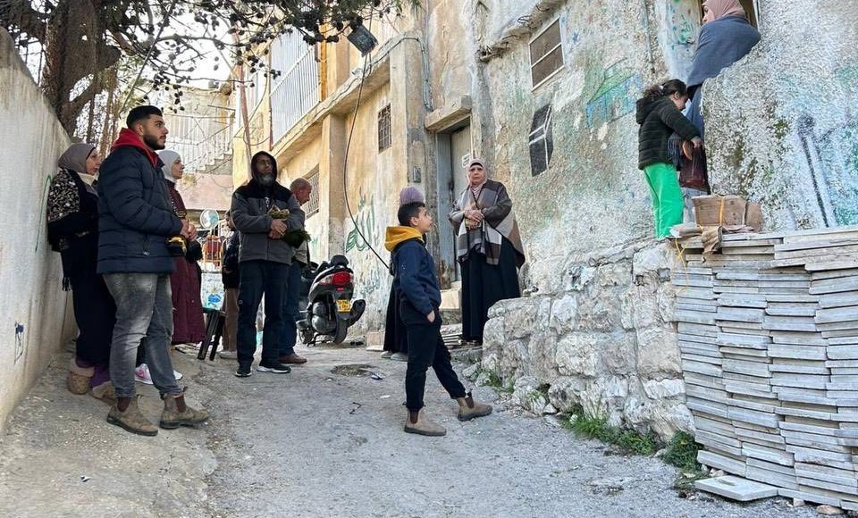 מתנחלים חסמו לחלוטין את שכונת ואדי א־רבאבה בסילוואן