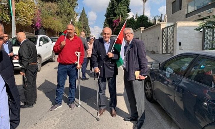 ביום השנה 105 להצהרת בלפור הקונסוליה הבריטית סירבה לקבל עצומה מהפלסטינים