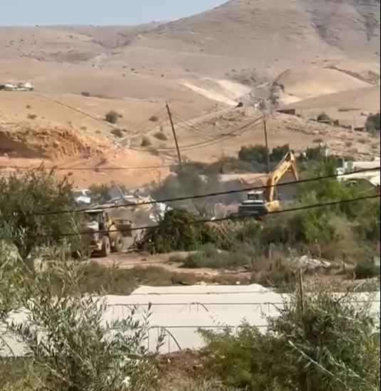 כוחות הכיבוש הרסו בית בפרוש בית דג'ן שבמזרח שכם