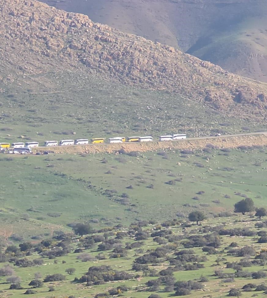 מאות מתנחלים פלשו לאזורים שונים בבקעת הירדן הצפונית