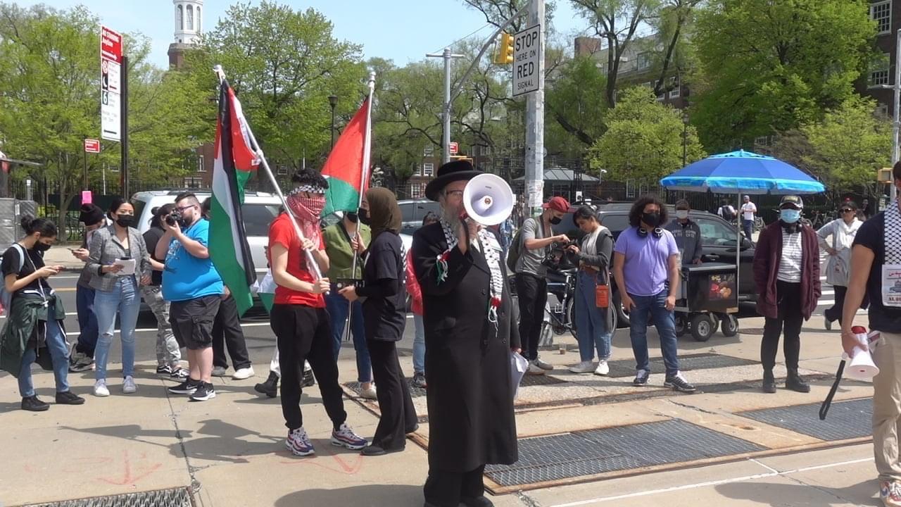 הפגנה נגד חגיגות עצמאות ישראל בברוקלין