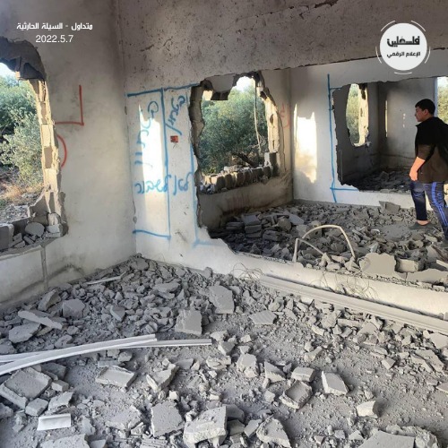 כוחות גדולים של צבא הכיבוש פשטו על סילת אלחארתיה