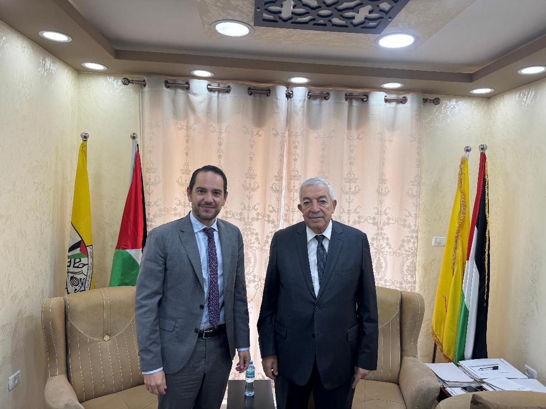 מחמוד אלעאלול לקונסול צרפת: אחדות פלסטין היא תנאי לכל פתרון מדיני