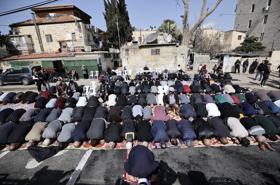 תפילת שישי בשייח' ג'ראח