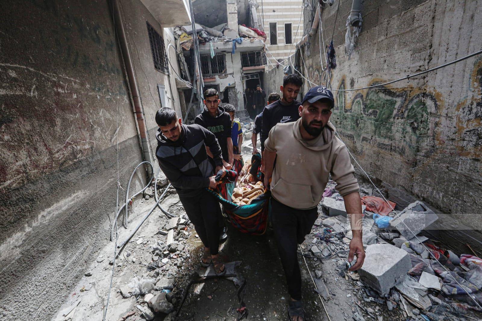 מאז שעות הבוקר: ארבעה הרוגים ו-121 גופות נוספות חולצו ברצועת עזה