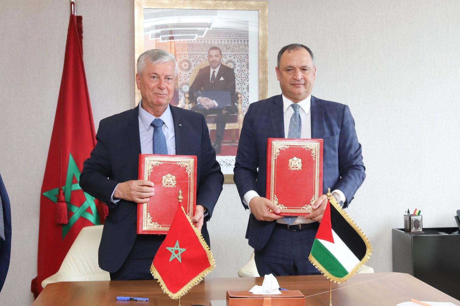 הסכם שיתוף פעולה כלכלי נחתם בין פלסטין מרוקו