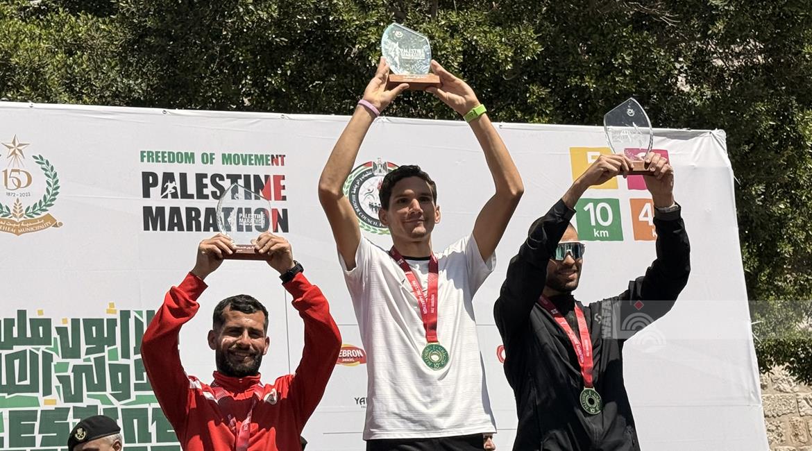 המרתון הבינלאומי של פלסטין הסתיים בבית לחם; משרד התיירות: הזדמנות לקדם את פלסטין בעולם
