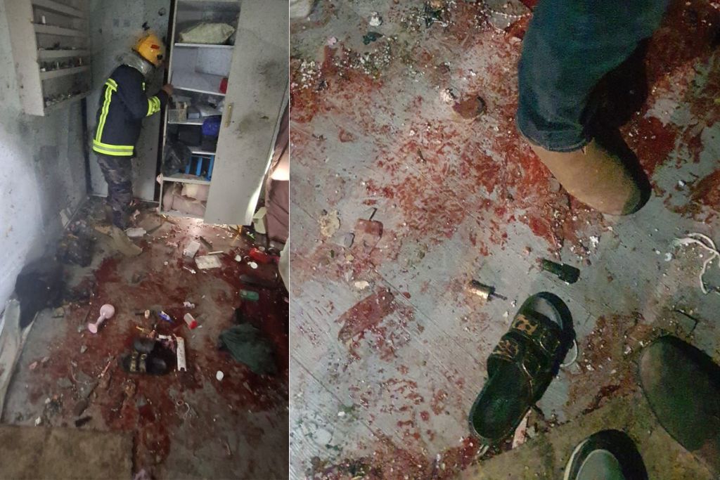 משרד הבריאות הפלסטיני: מניין ההרוגות מפגיעת רסיסי הטיל בבית עווא עלה לארבע, בהן אשה הרה