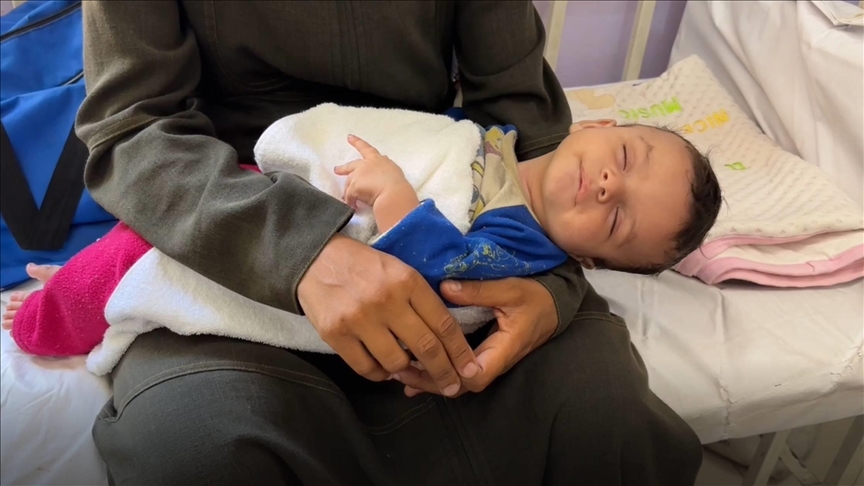 מוחמד, רזאן ואמל: ילדים שהרעב שוחק את גופם בעזה