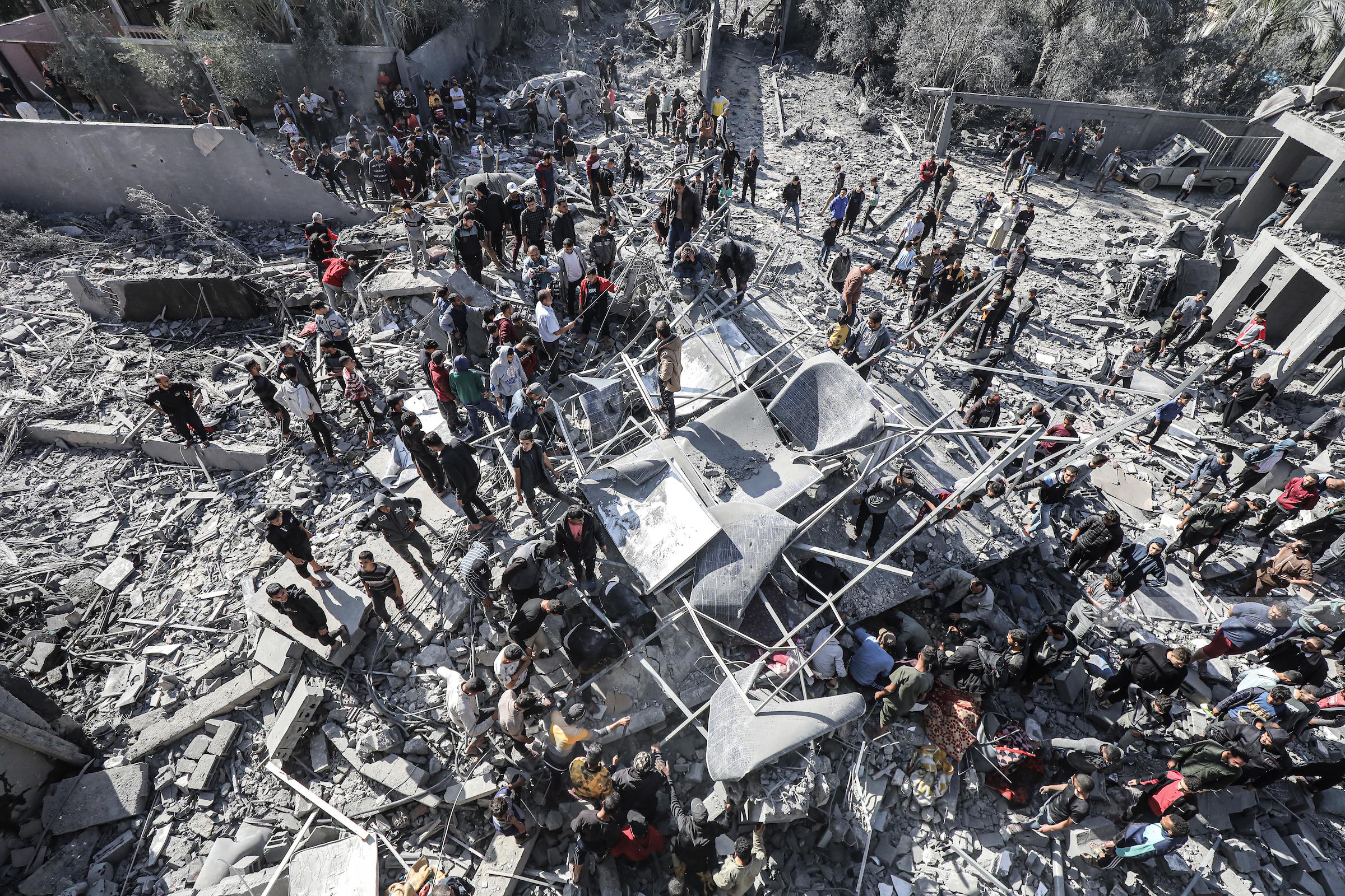 מספר ההרוגים בתקיפת מבנה בג'באליה עלה לתשעה